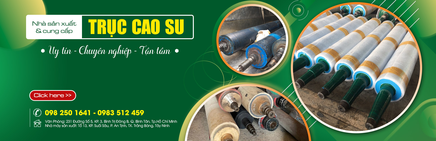 CÔNG TY TNHH TRỤC CAO SU TTC