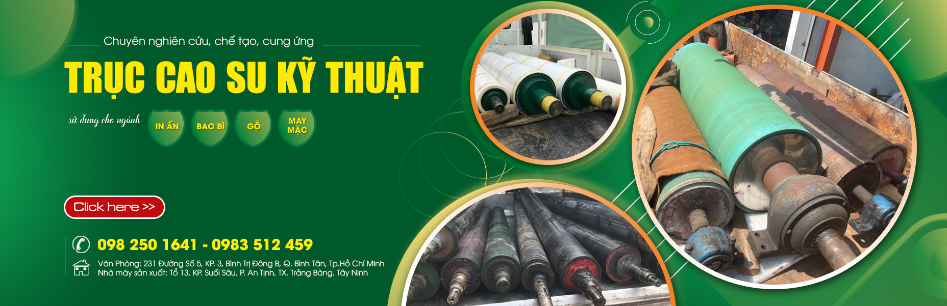 CÔNG TY TNHH TRỤC CAO SU TTC